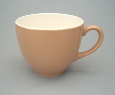 Coffee cup - Capri pattern; Crown Lynn Potteries Limited; 1960-1970; 2008.1.314