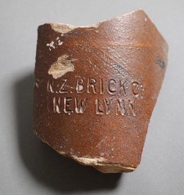 Shard - NZ Brick Co.; New Zealand Brick Tile & Pottery Company; 2015.1.177