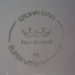 Bread and butter plate - Barclay Knitwear; Crown Lynn Potteries Limited; 1976; 2008.1.1100