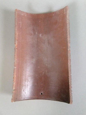 Roof tile; R. O. Clark Limited; 1864-1931; 2016.44.190