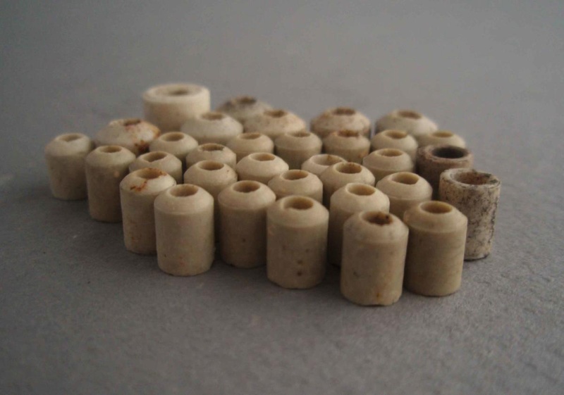 Ceramic bead insulators; Crown Lynn Technical Ceramics Limited; 1950-1980; 2009.1.2012