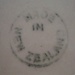 Bread and butter plate - banded; Crown Lynn Potteries Limited; 1943-1950; 2008.1.2698