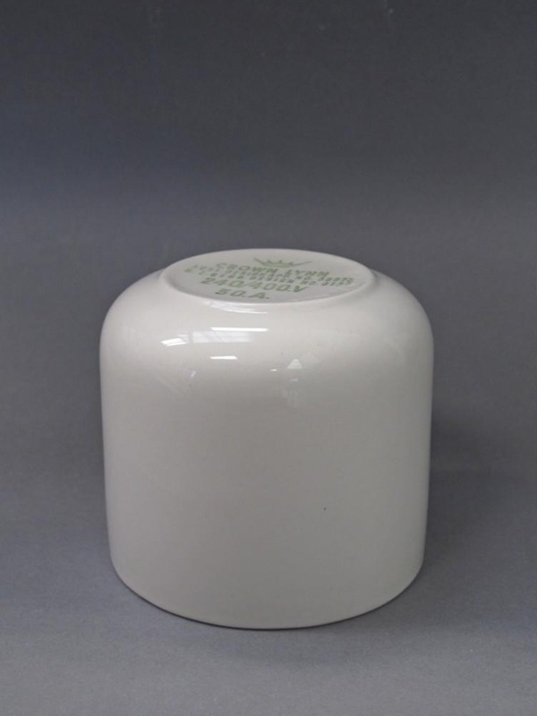 Electrical insulator; Crown Lynn Technical Ceramics Limited; 1964-1989; 2016.35.2