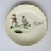 Saucer - Dad series; Crown Lynn Potteries Limited; 1960s; 2016.48.89