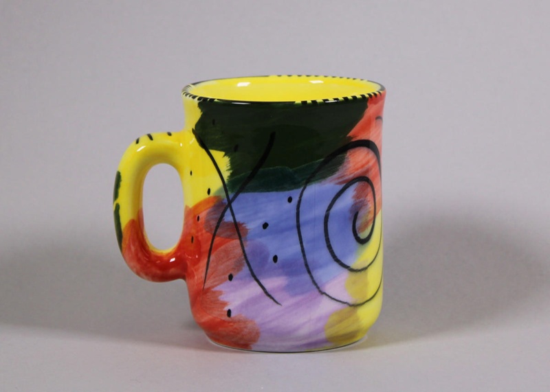 Mug - Island Bay; Studio Ceramics NZ Ltd; 2017.1.161