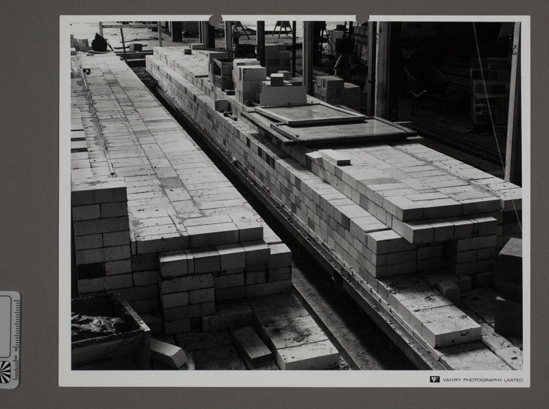 Photograph - Mino Kiln - View Over Bricks "Crown Lynn 13/5/70"; Vahry Photography Limited; 13 May 1970; 2008.1.3165