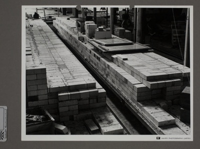 Photograph - Mino Kiln - View Over Bricks "Crown Lynn 13/5/70"; Vahry Photography Limited; 13 May 1970; 2008.1.3165