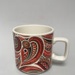 Red Paisley Mug; Crown Lynn Potteries Limited; 2024.2.10