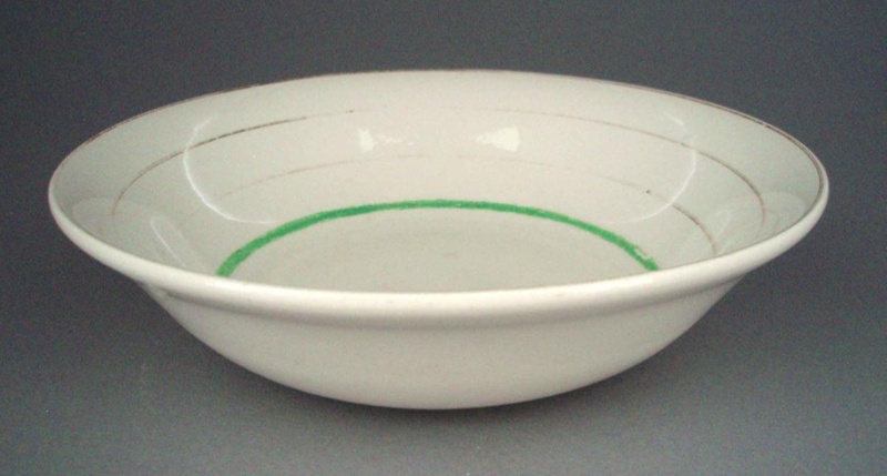 Bowl - banded; Crown Lynn Potteries Limited; 1948-1955; 2008.1.2703