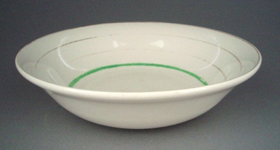 Bowl - banded; Crown Lynn Potteries Limited; 1948-1955; 2008.1.2703
