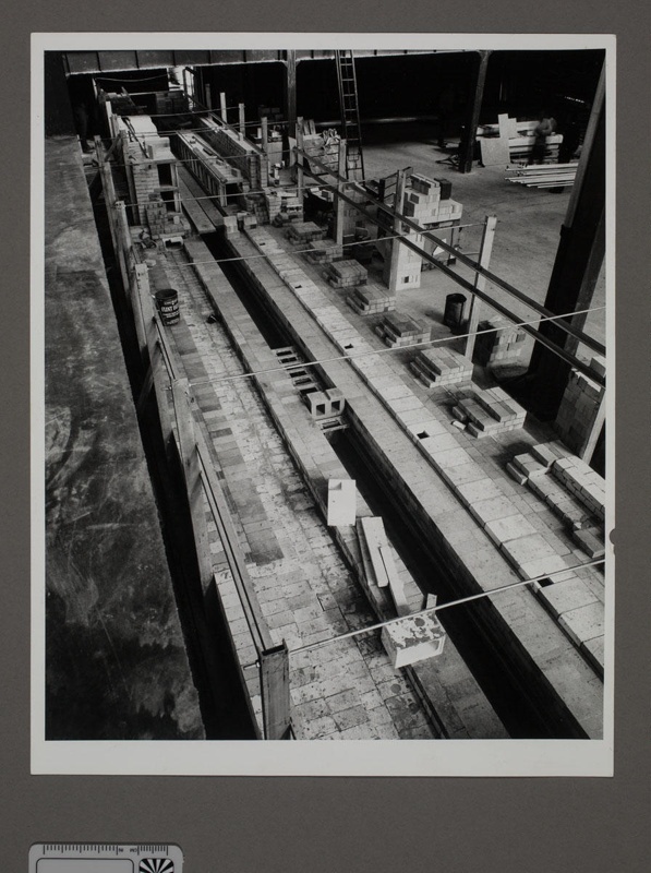 Photograph - Mino Kiln - View Over Bricks "Kiln at Crown Lynn 25/5/70"; Vahry Photography Limited; 13 May 1970; 2008.1.3158