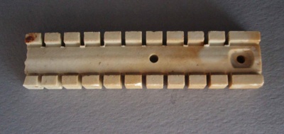 Electrical insulator; Crown Lynn Technical Ceramics Limited; 1940-1980; 2010.1.17