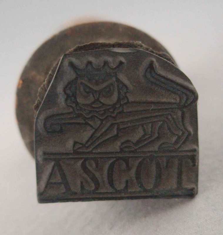 Backstamp - Ascot; Crown Lynn Potteries Limited; 1950-1965; 2008.1.2108