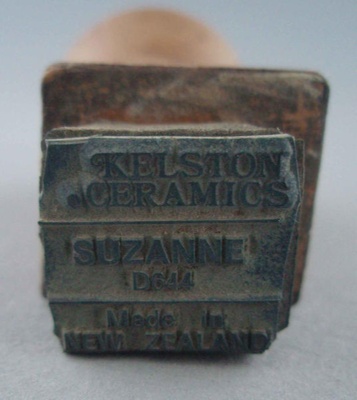 Backstamp - Suzanne; Crown Lynn Potteries Limited; 1965-1985; 2008.1.2136