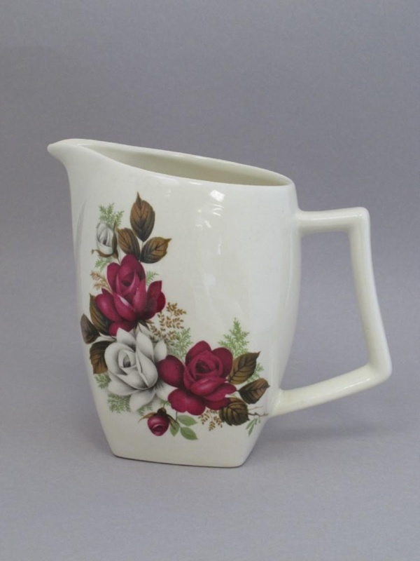 Jug - floral; Titian Potteries (1965) Limited; 1971-1979; 2015.24.27