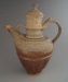 Coffee pot and lid; Greig Barnett; 1970-2000; 2008.1.2321.1-2