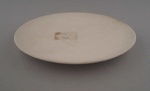 Bread and butter plate - bisque; Crown Lynn Potteries Limited; 1970-1989; 2009.1.1230