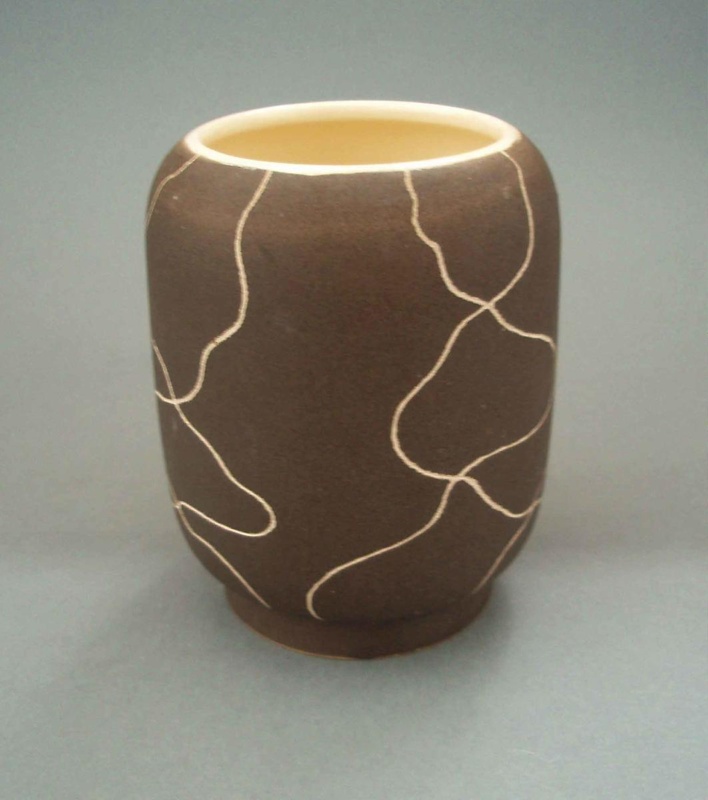 Vase - Bohemia Ware; Crown Lynn Potteries Limited; 1950-1951; 2008.1.260