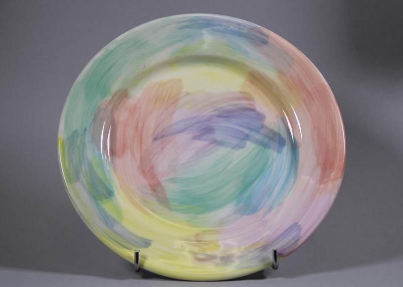 Dinner plate - Monet; Studio Ceramics NZ Ltd; 1990s; 2017.1.190