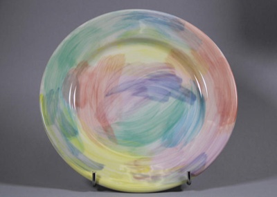 Dinner plate - Monet; Studio Ceramics NZ Ltd; 1990s; 2017.1.190