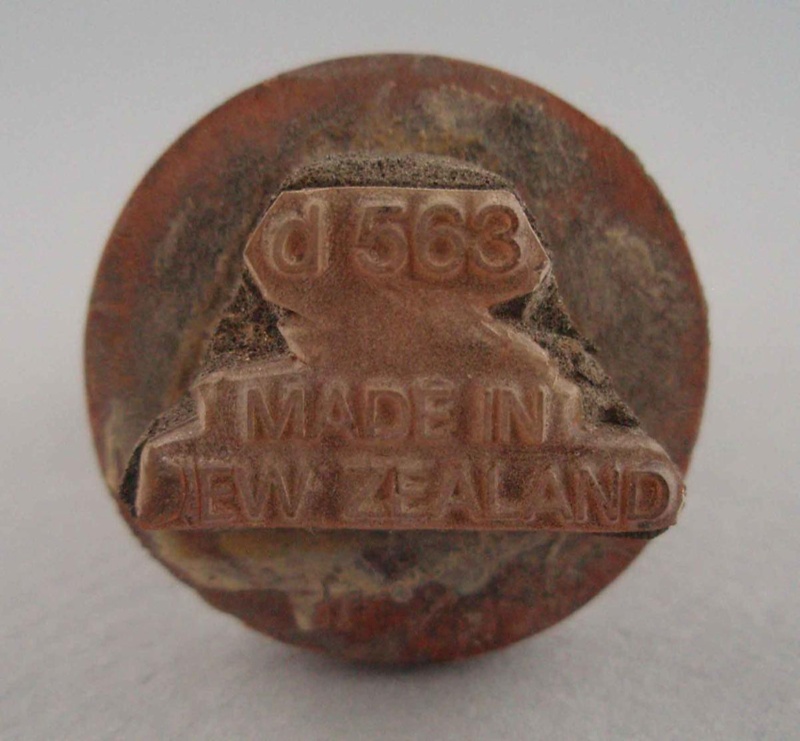 Backstamp - d.563; Crown Lynn Potteries Limited; 1982-1985; 2008.1.2099