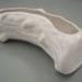 Trough - log shape; Temuka Potteries Limited; 1951-1954; 2008.1.232