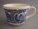 Cup - Blue Willow pattern; Crown Lynn Potteries Limited; 1983-1989; 2009.1.148