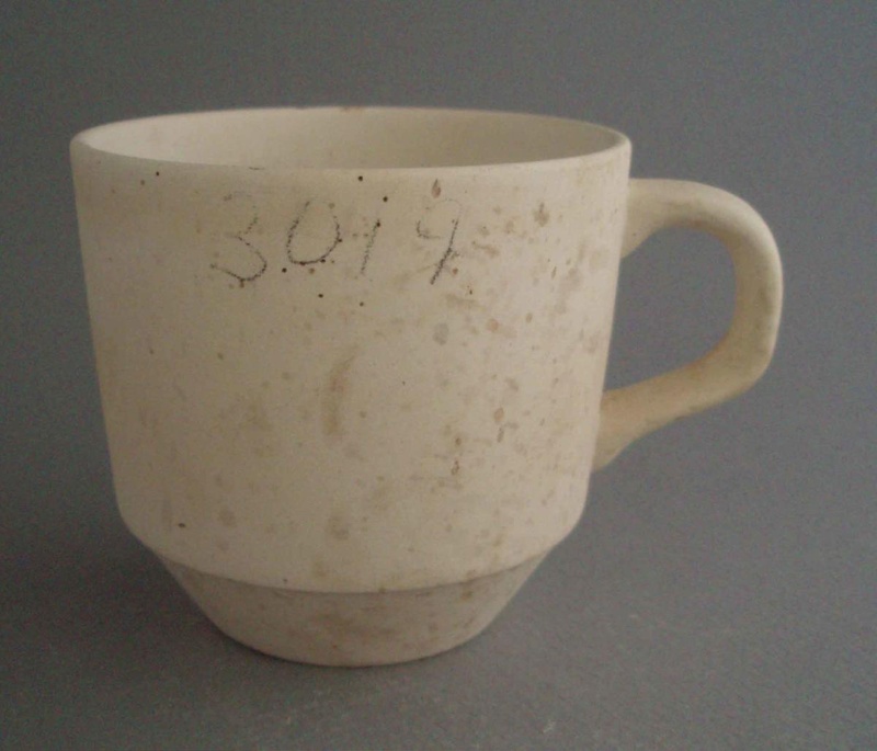 Cup - bisque; Crown Lynn Potteries Limited; 1967-1989; 2008.1.1256