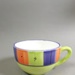 Cup - Ensalada pattern; Studio Ceramics NZ Ltd; 2002; 2017.1.85