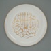 Wall plaque - Islamic; Crown Lynn Potteries Limited; 1982; 2008.1.201
