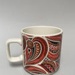Red Paisley Mug; Crown Lynn Potteries Limited; 2024.2.10