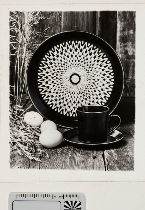 Contact proof - Focus cup, saucer and plate; 2008.1.2934
