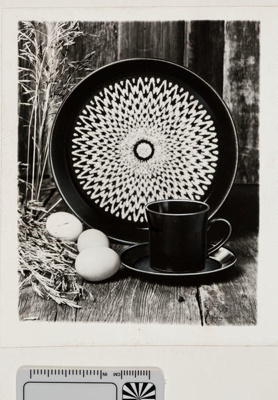 Contact proof - Focus cup, saucer and plate; 2008.1.2934