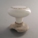 Door handle and rose - Heritage pattern; Crown Lynn Technical Ceramics Limited; 1976-1989; 2008.1.682