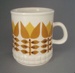 Mug - floral; Titian Potteries (1965) Limited; 1971-1980; 2008.1.843