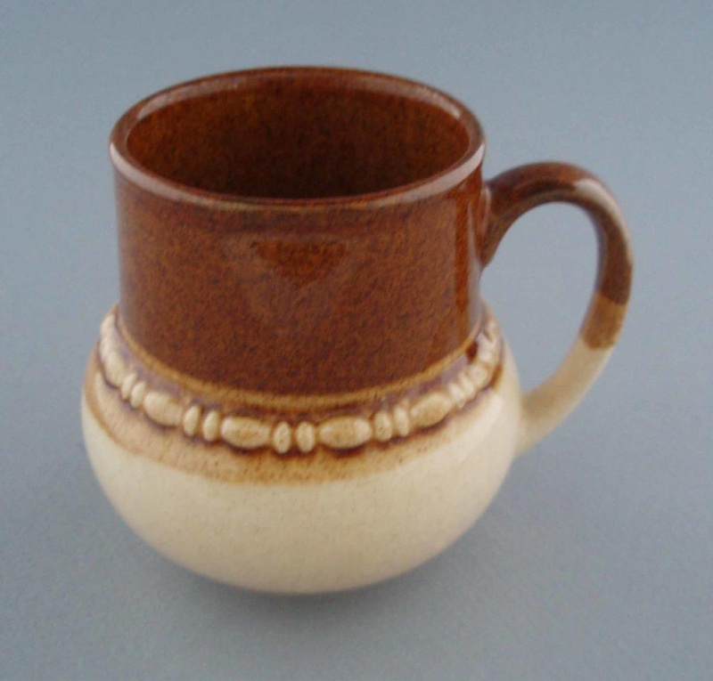 Mug - banded; Titian Potteries (1965) Limited; 1979-1985; 2009.1.584