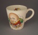 Child's cup - nursery rhyme; Crown Lynn Potteries Limited; 1960-1970; 2008.1.1303