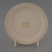 Bread and butter plate - bisque; Crown Lynn Potteries Limited; 1969-1989; 2009.1.277