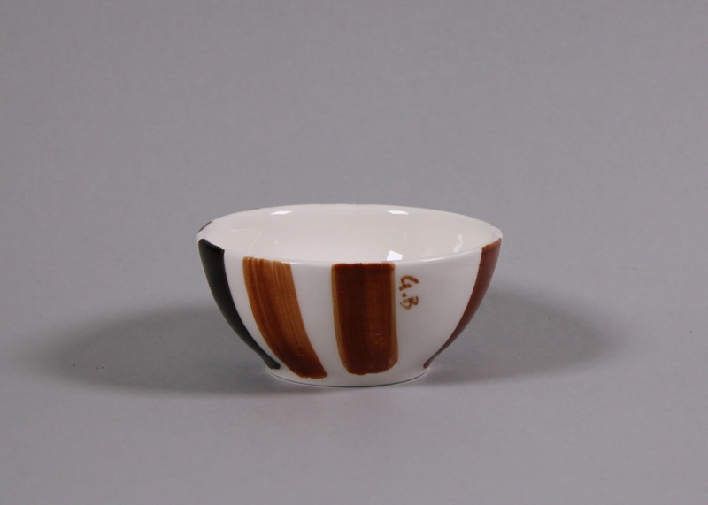 Dip bowl - colour test; Studio Ceramics NZ Ltd; 2017.1.292