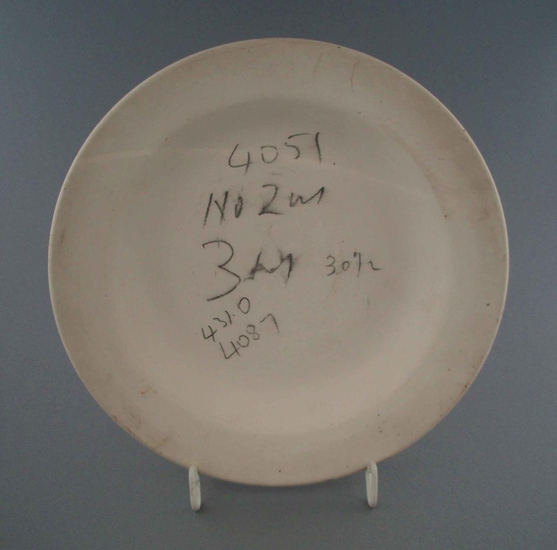 Bowl - bisque; Crown Lynn Potteries Limited; 1977-1989; 2009.1.1303