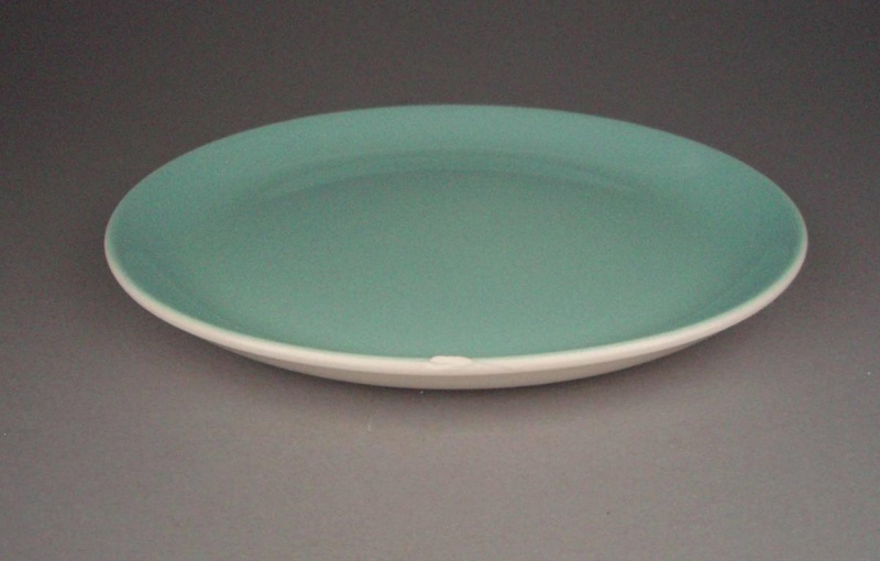 Bread and butter plate - Colour glaze; Crown Lynn Potteries Limited; 1960-1975; 2008.1.2533