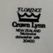 Luncheon plate - Florence pattern; Crown Lynn Potteries Limited; 1988-1989; 2016.17.6