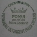 Bread and butter plate - Ponui pattern; Crown Lynn Potteries Limited; 1969-1975; 2009.1.1028