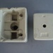 Electrical insulator - fuse box; Crown Lynn Technical Ceramics Limited; 1940-1980; 2010.1.4.1-2