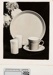 Contact proof - plain cup, saucer, shakers and plate; 2008.1.2938