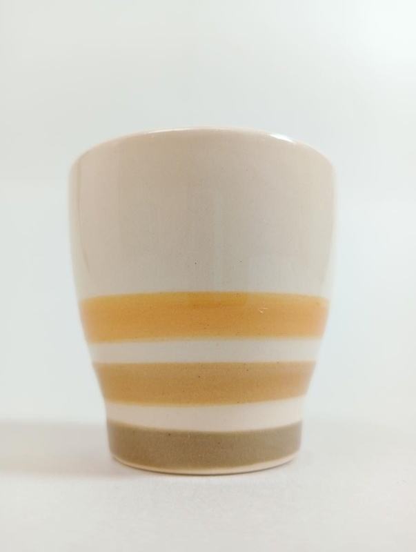 Egg cup - Carousel; Crown Lynn Potteries Limited; 1966; 2016.48.16