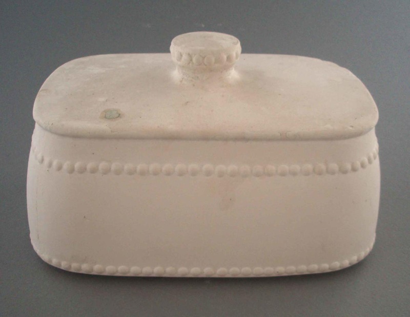 Plaster model - butter dish lid; Titian Potteries (1965) Limited; 1978-1989; 2009.1.546