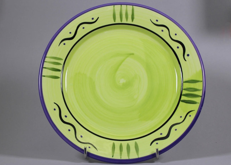 Dinner plate; Studio Ceramics NZ Ltd; 2017.1.221