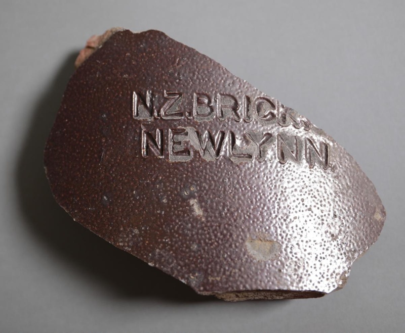 Shard - NZ Brick; New Zealand Brick Tile & Pottery Company; 2015.1.174