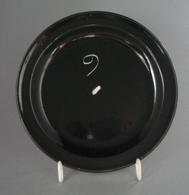 Bread and butter plate - trial; Crown Lynn Potteries Limited; 1980-1989; 2008.1.1158